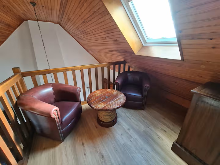 Mezzanine avec jeux de société